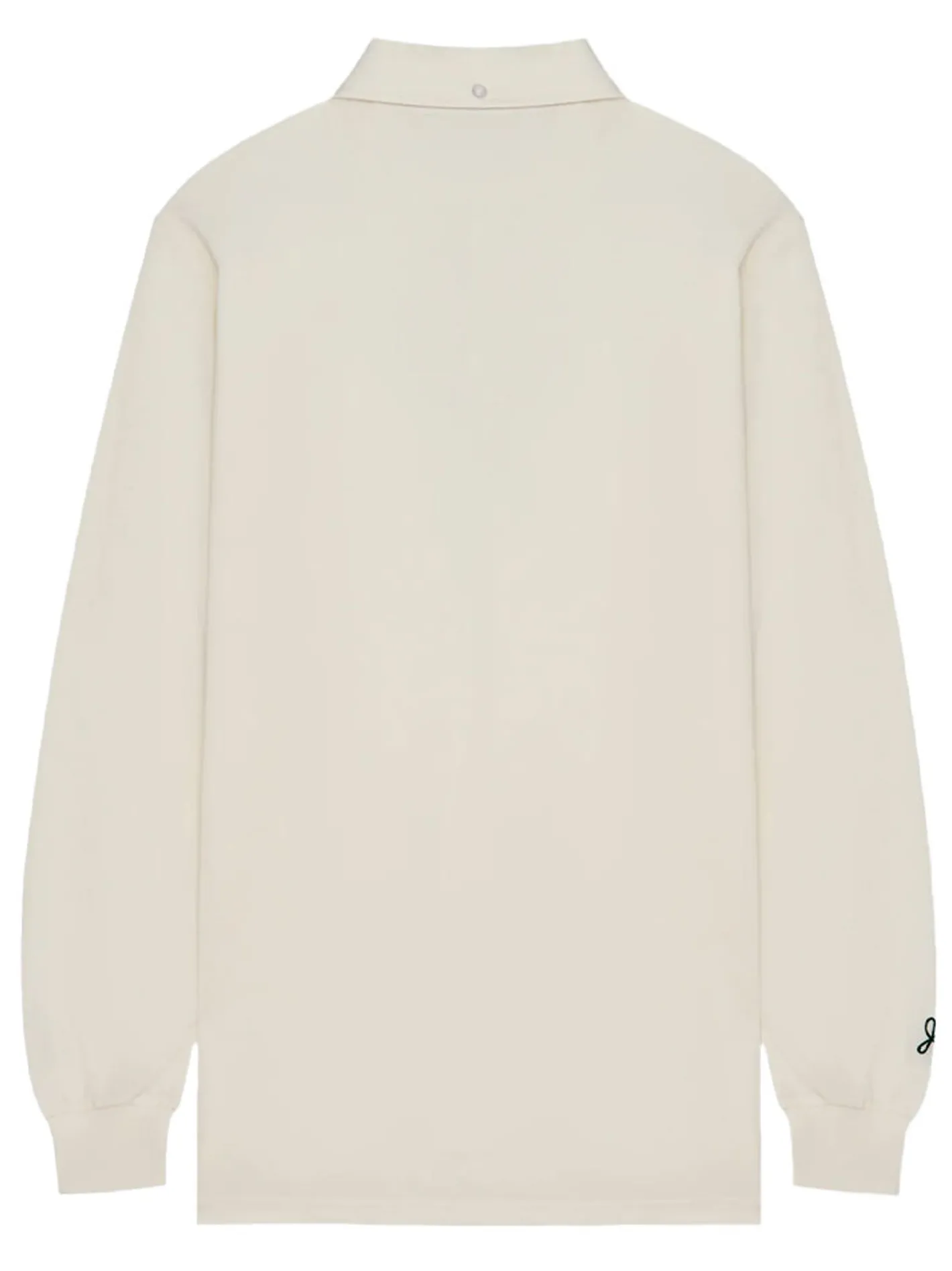Malbon x Jesper Parnevik Long Sleeve Modal Pique Polo - Cream
