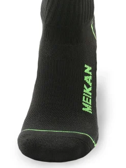 Meikan Socks Meikan 5 Pack Quarter Cut REPREVE Performance Sports Socks