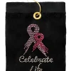 Navika Celebrate Life Golf Towel Black