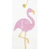 Navika Flamingo Golf Towel White