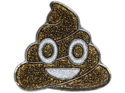Navika Glitzy Emoji Oh $h!t Ball Marker