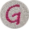 Navika Micro Pave Crystal Initial G Marker