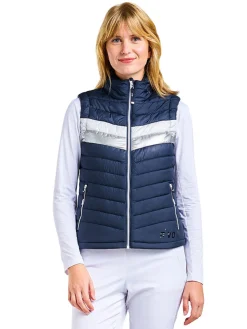Women Nivo Women's Grace Full Zip Vest - Navy
