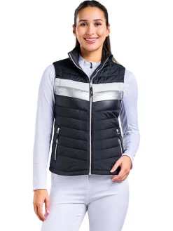 Women Nivo Women's Grace Full Zip Vest - Black