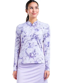 Women Nivo Women's Lolita Long Sleeve Mock - Lavender