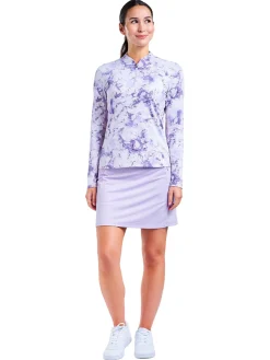Women Nivo Women's Lolita Long Sleeve Mock - Lavender