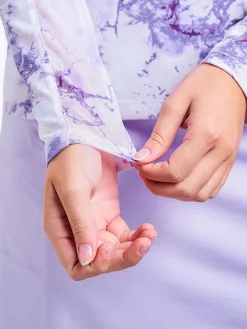 Women Nivo Women's Lolita Long Sleeve Mock - Lavender