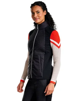 Women Nivo Women's Mika Full Zip Vest - Black