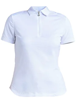 Women Nivo Women's Naila II Short Sleeve Polo - White