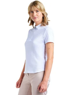 Women Nivo Women's Naila II Short Sleeve Polo - White