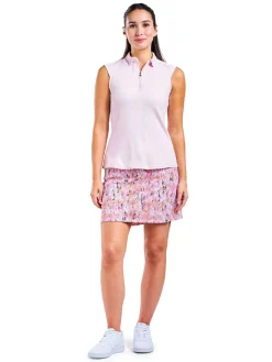 Women Nivo Women's Nikki II Sleeveless Polo - Pink Sugar