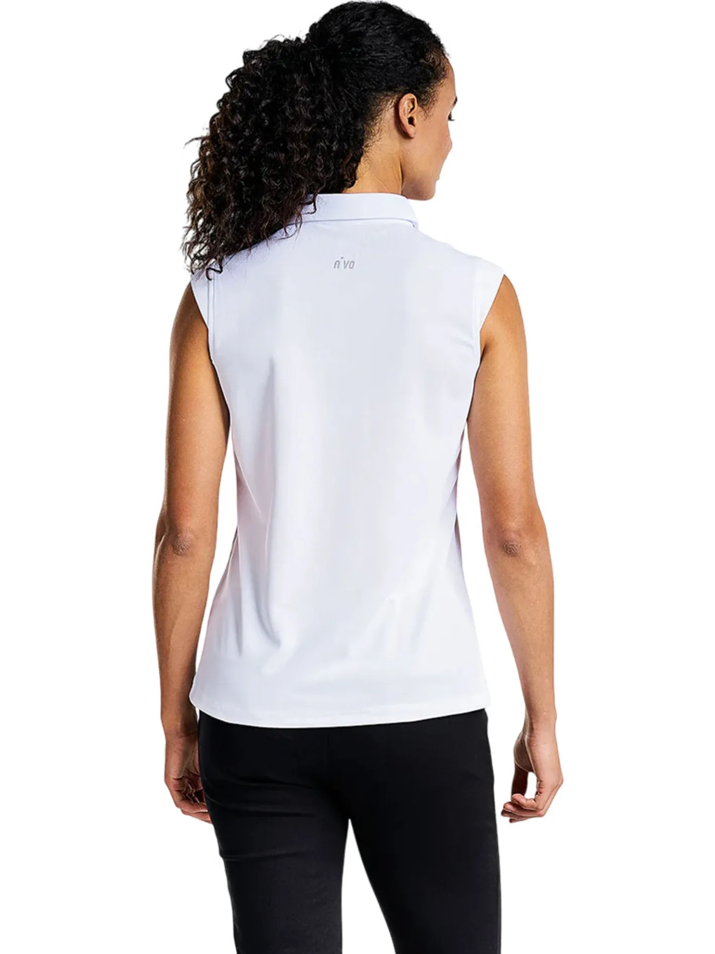 Women Nivo Women's Nikki Sleeveless Polo - White