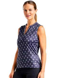 Women Nivo Women's Vivian Sleeveless Mock - Navy
