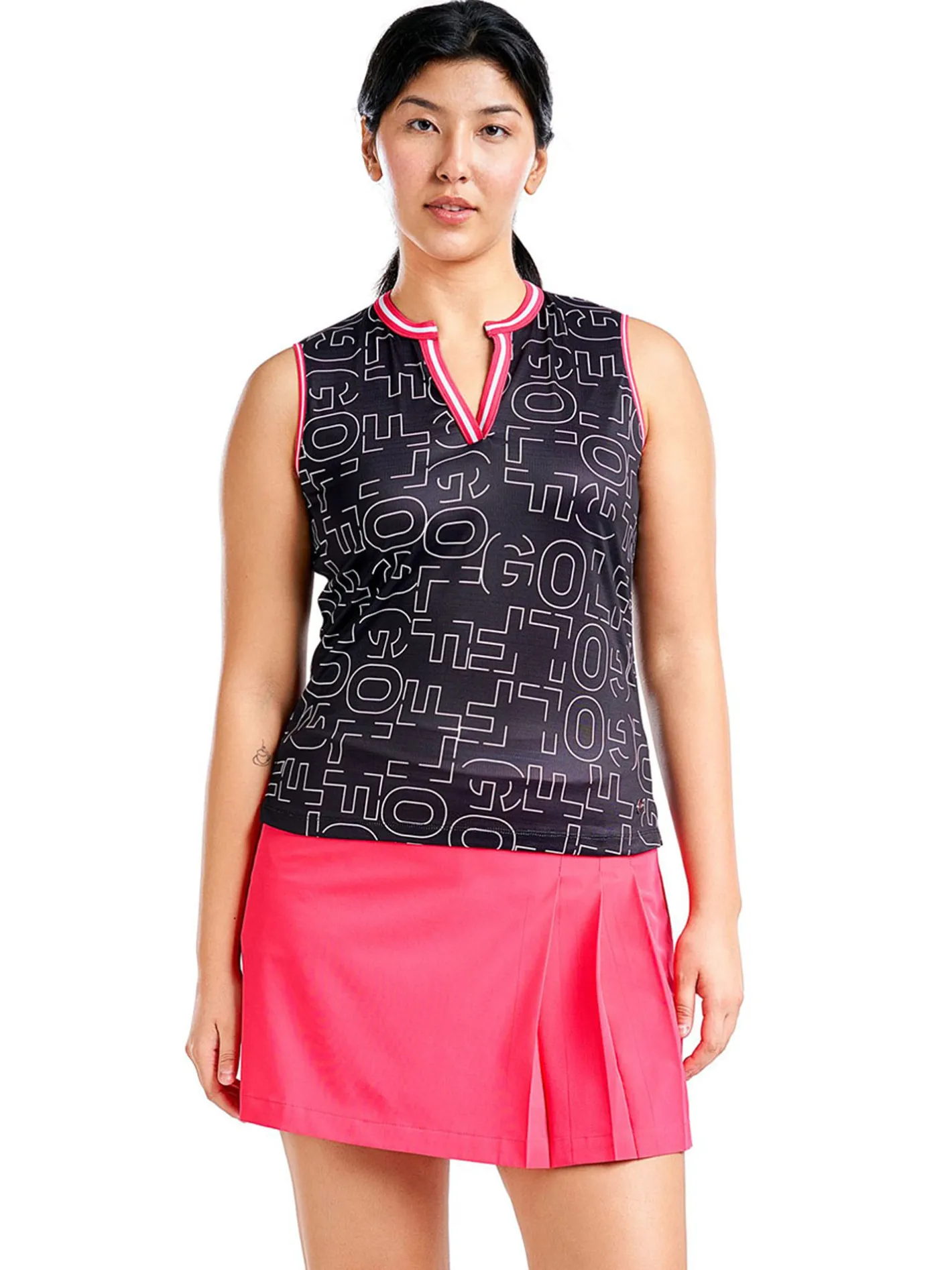 Women Nivo Women's Vivian Sleeveless Mock - Black