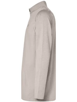 Oakley Gravity Range Quarter Zip Midlayer - Steel Grey Heather