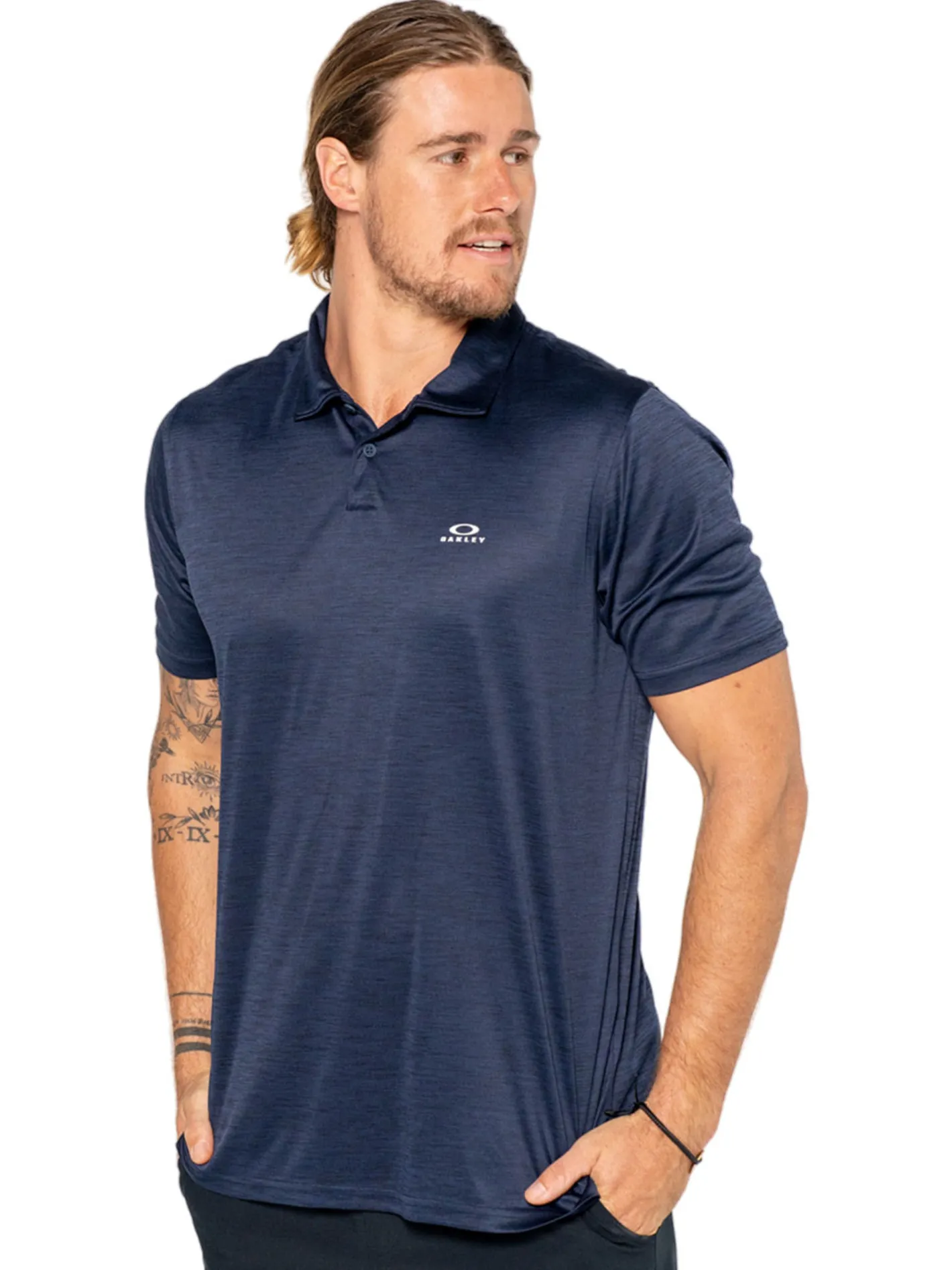 Oakley Hydrolix Galaxy Polo - Universal Blue