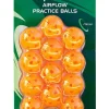 Optima Air Flow Practice Balls 12 Pack Orange