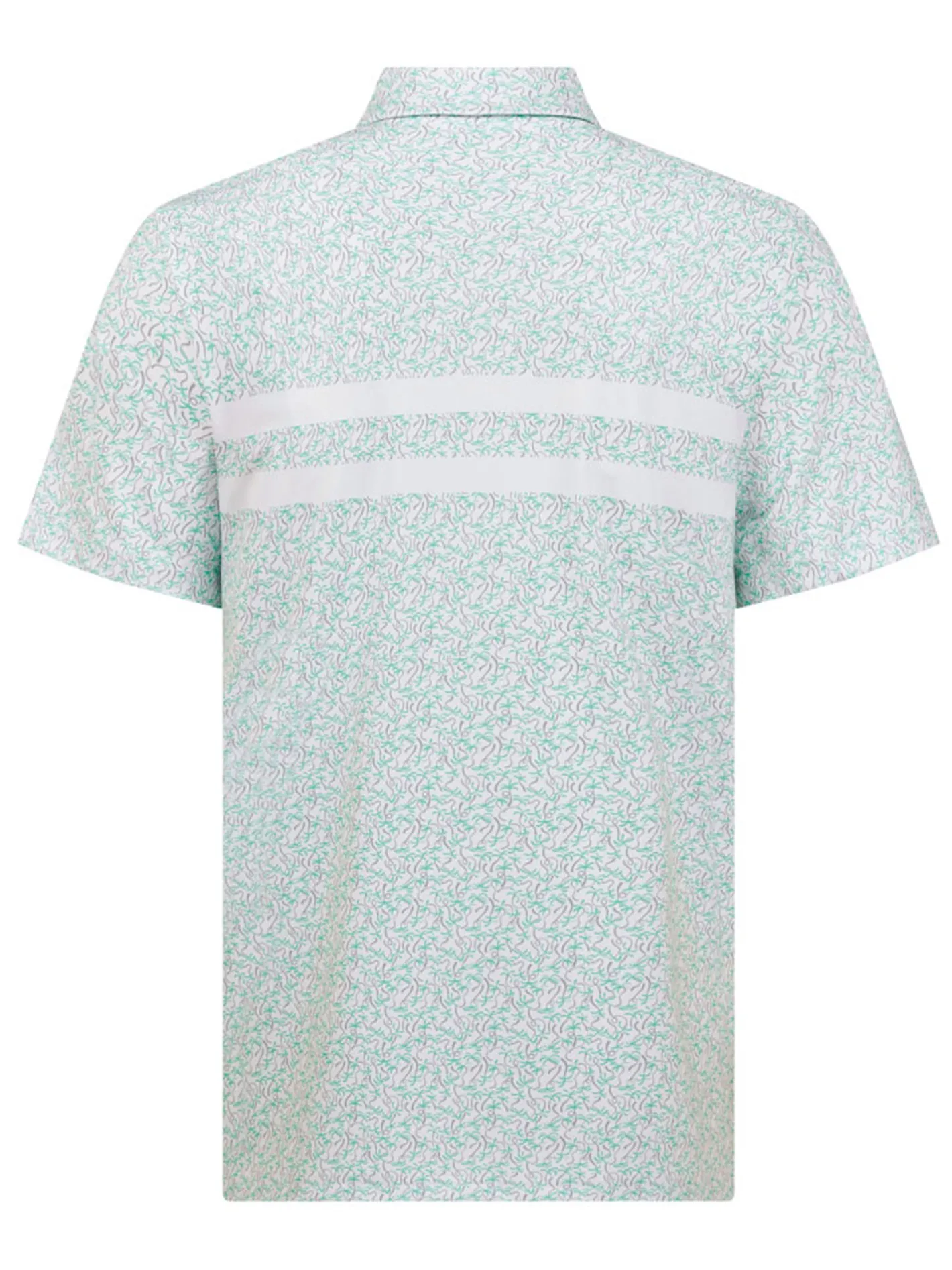 Original Penguin Engineered Novelty Stripe Polo - Bright White