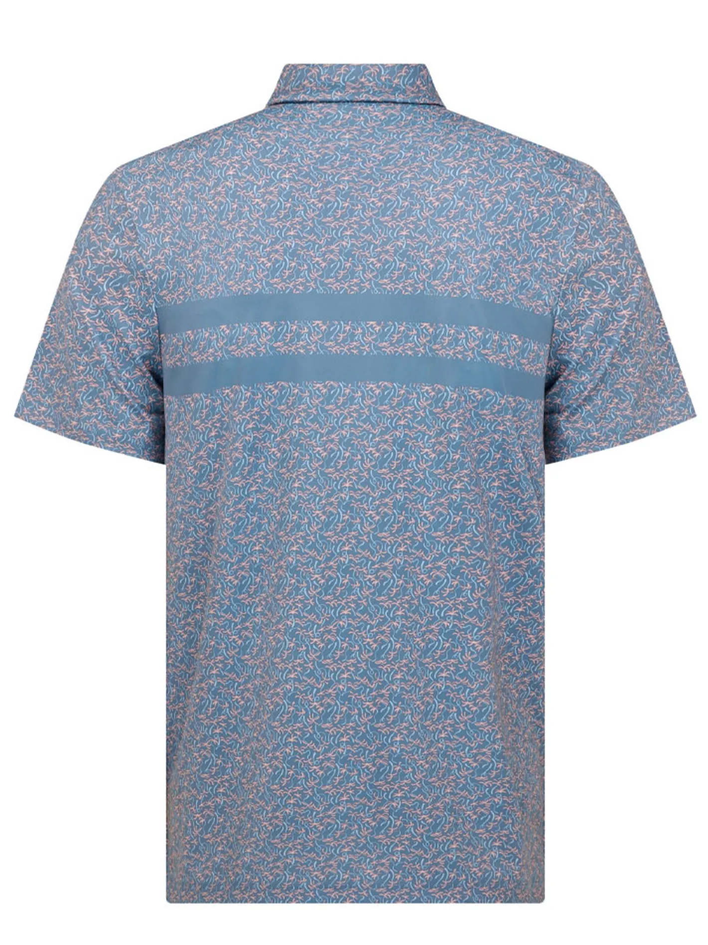 Original Penguin Engineered Novelty Stripe Polo - Quiet Harbour