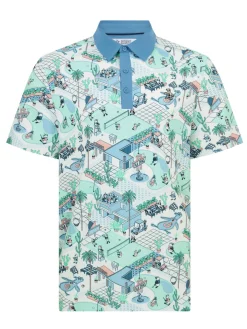 Original Penguin Palm Spring Polo - Bright White