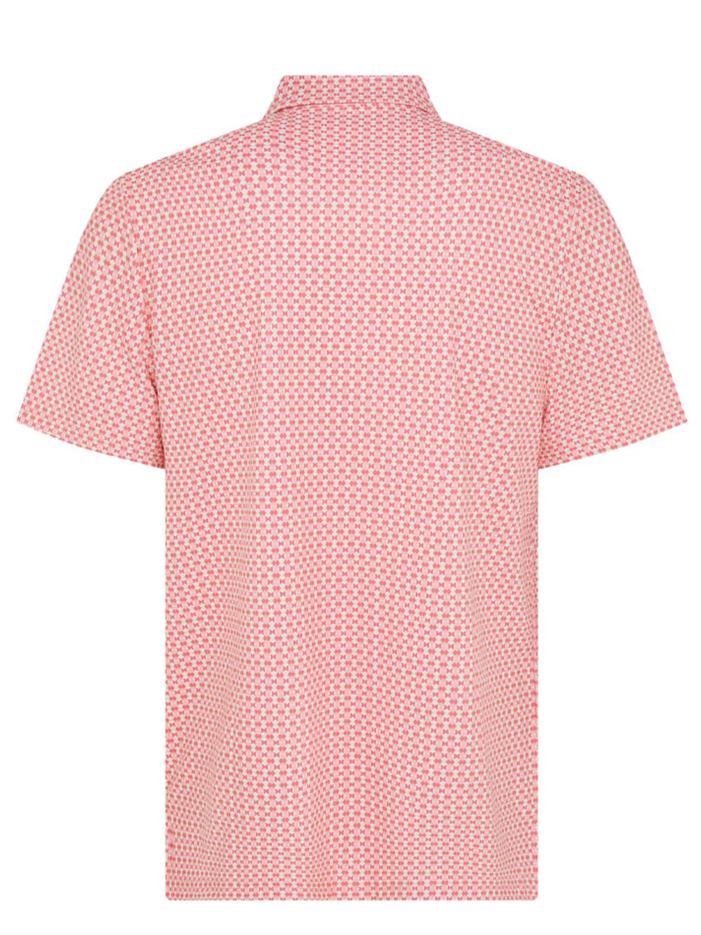 Original Penguin Pete's Bowtie Micro Print Polo - Murex Shell