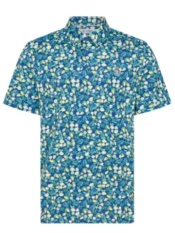 Original Penguin Pete's Coconut Caddy Polo - Galaxy Blue