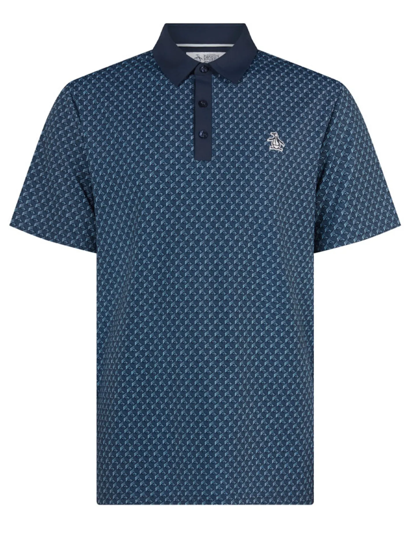 Original Penguin Pete's Tee Time Polo - Black Iris