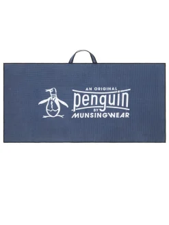 Original Penguin Waffle Golf Towel - Black Iris