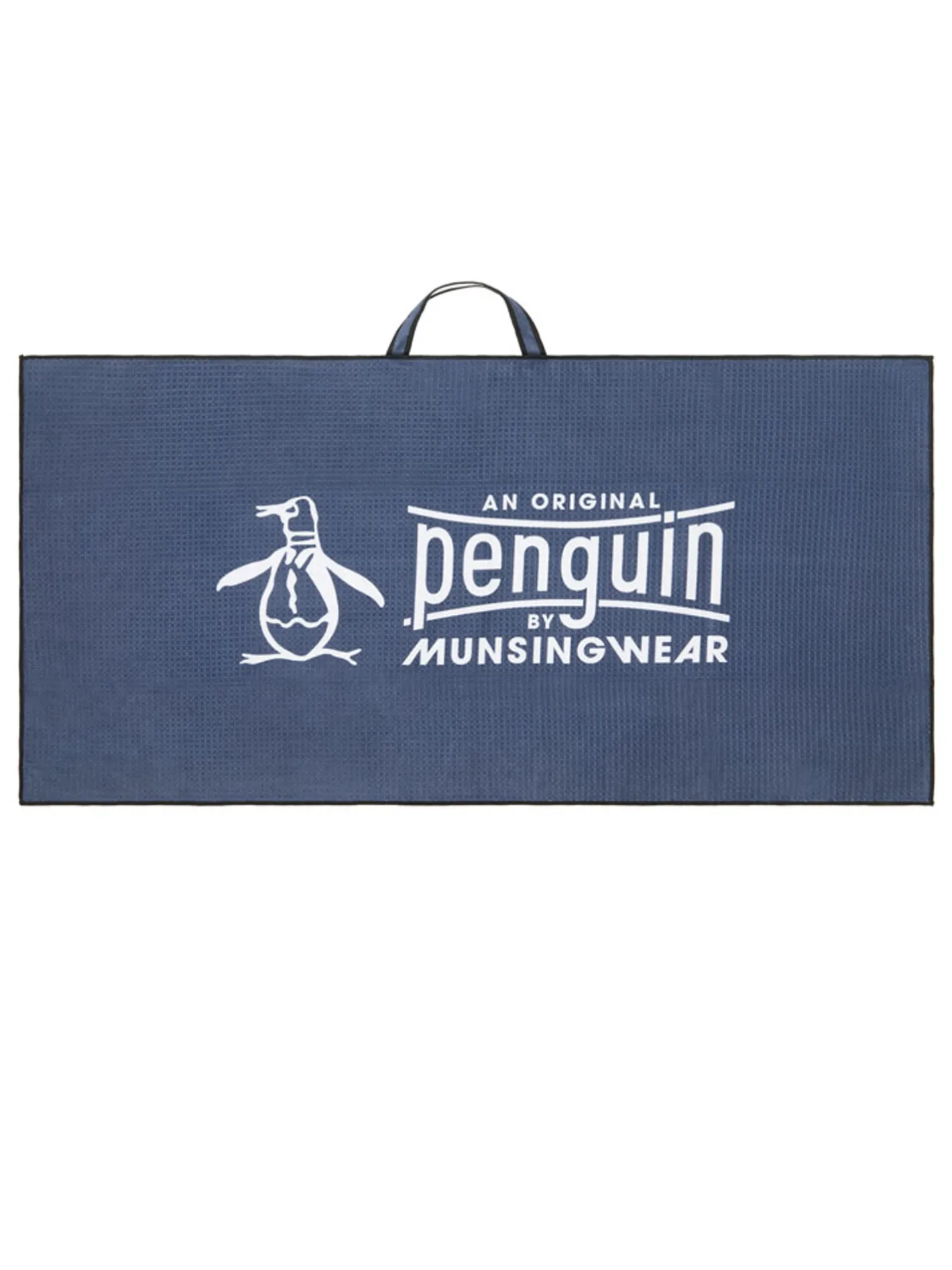 Original Penguin Waffle Golf Towel - Black Iris