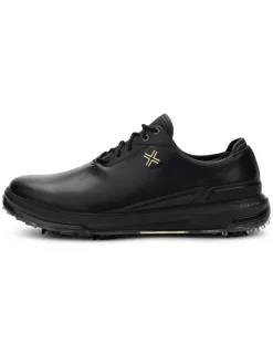 Payntr Golf Eighty Seven SC Golf Shoes - Black/Gold/Black