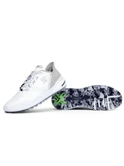 Payntr Golf X 005 F Golf Shoes - White/Silver