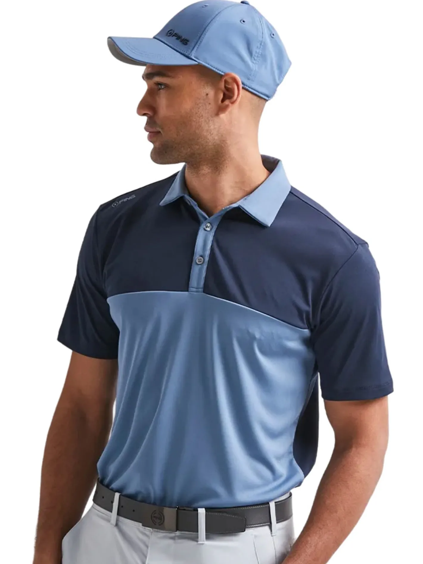 PING Bodi Polo - Coronet Blue/Navy
