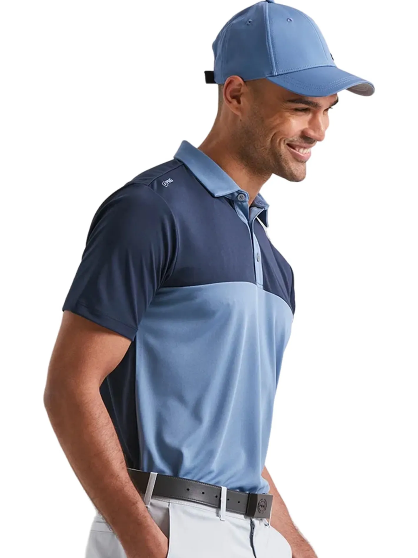 PING Bodi Polo - Coronet Blue/Navy