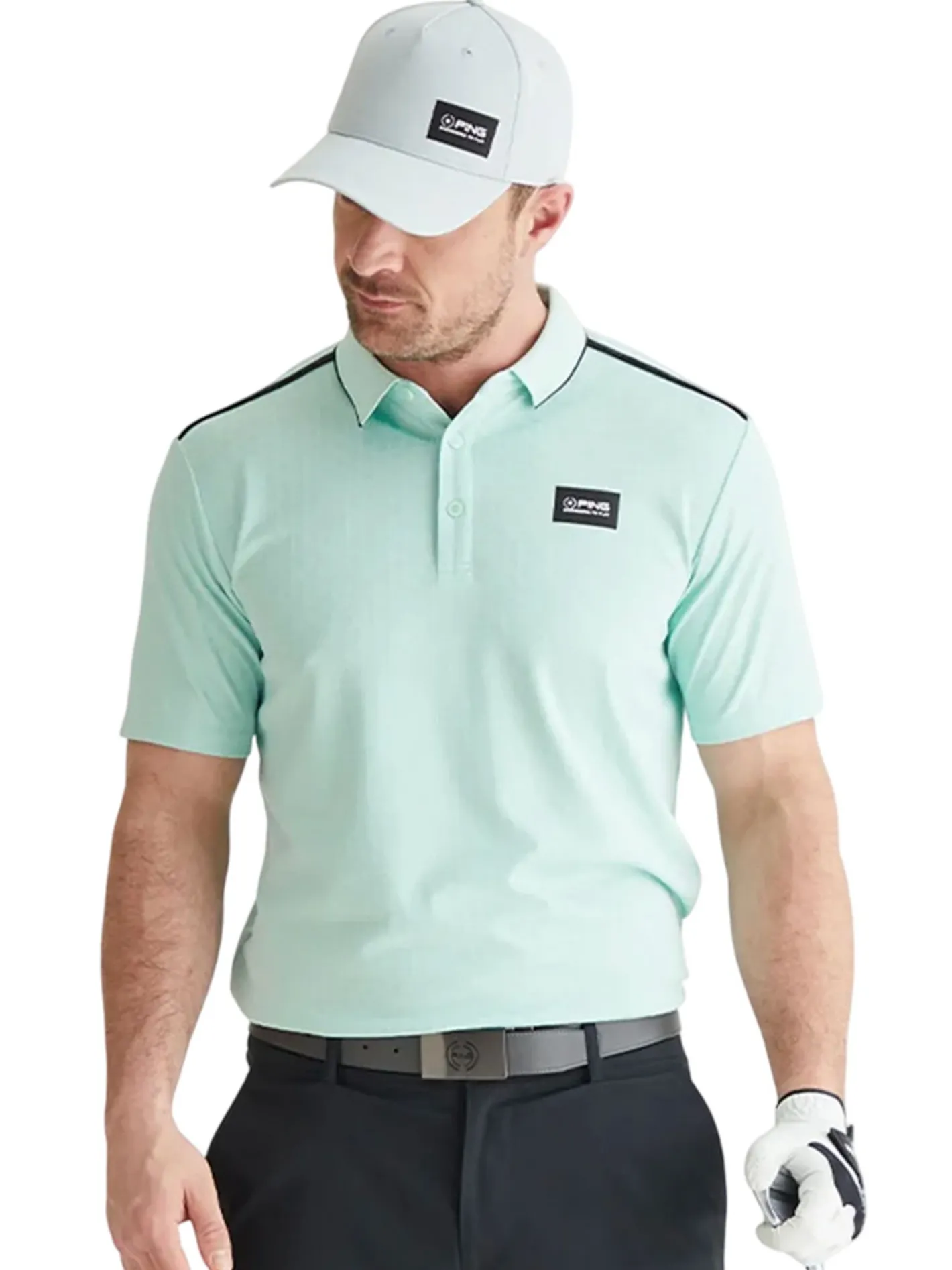 PING Corby Polo - Misty Green