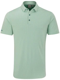 PING Hershel Polo - Misty Green Multi