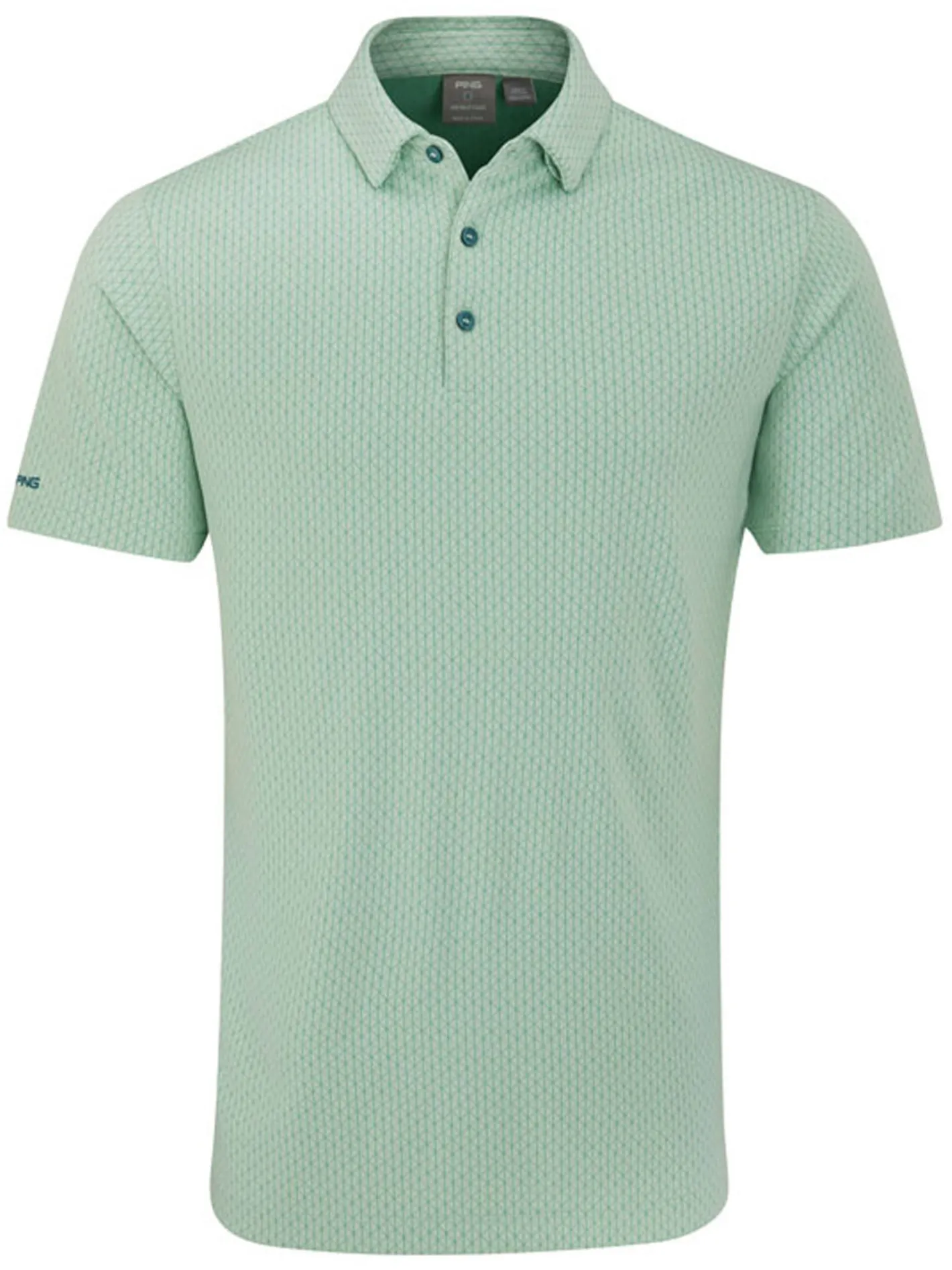 PING Hershel Polo - Misty Green Multi