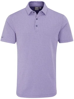 PING Hershel Polo - Purple Ash Multi