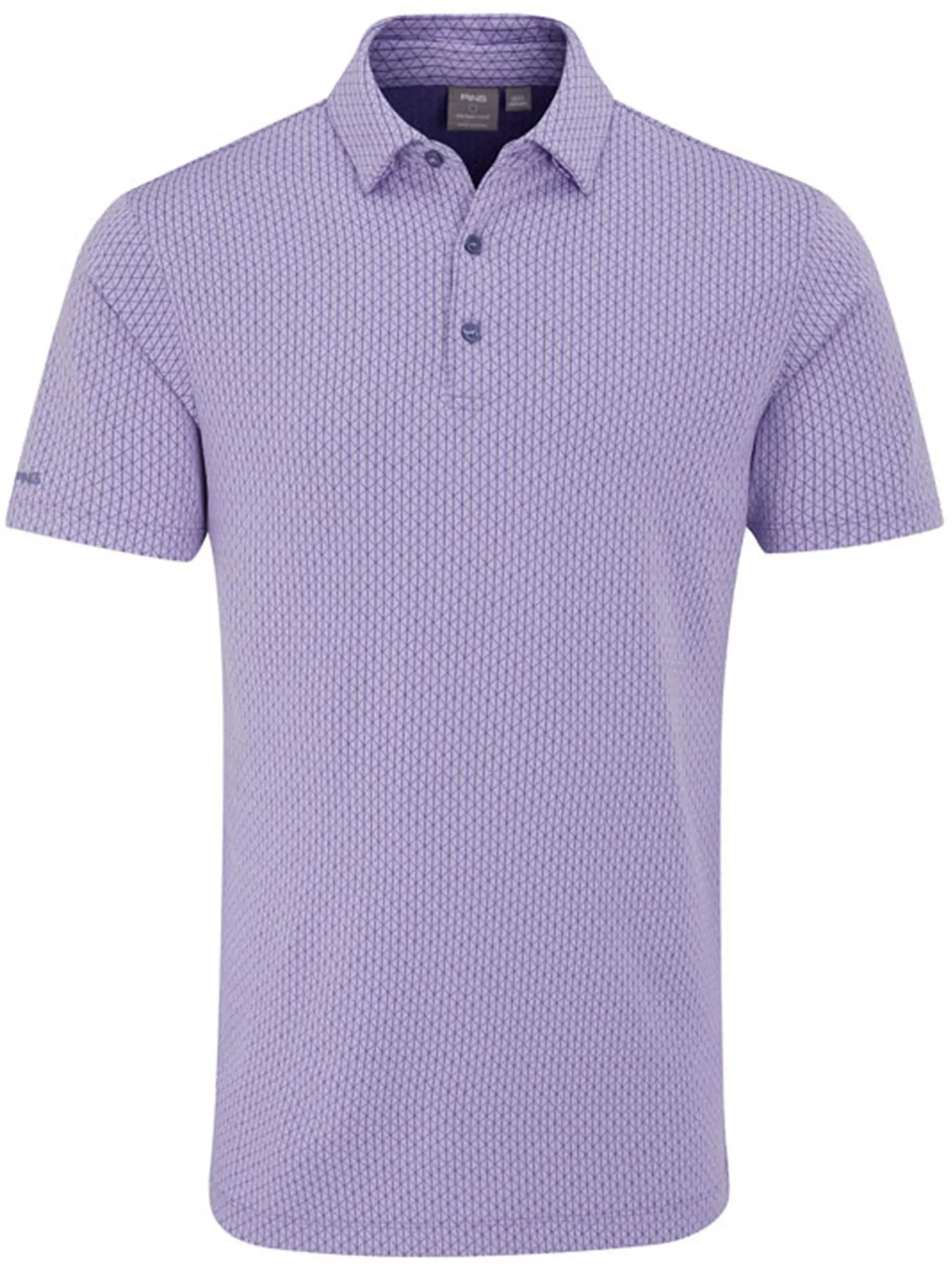 PING Hershel Polo - Purple Ash Multi