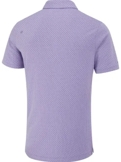 PING Hershel Polo - Purple Ash Multi