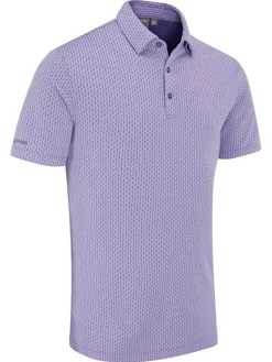 PING Hershel Polo - Purple Ash Multi