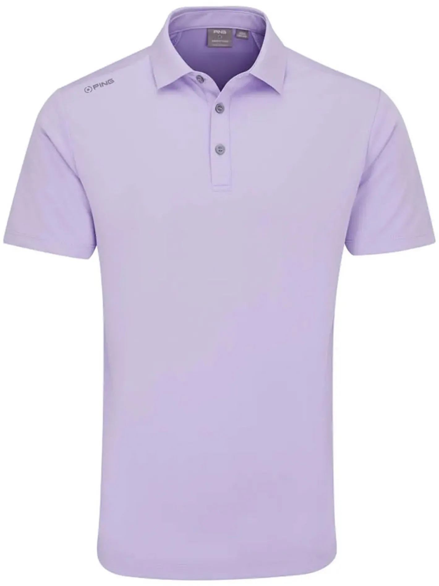 PING Lindum Tailored Fit Polo - Purple Ash