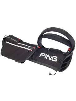 PING Moonlite 201 Carry Bag - Black/Scarlet