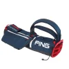 PING Moonlite 201 Carry Bag - Navy/White/Scarlet