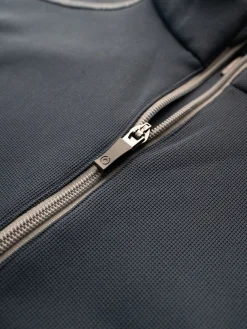 PING Ramsey 1/2 Zip Ribbed Fleece - Navy