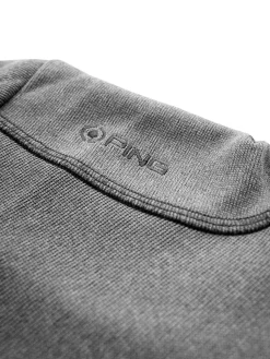 PING Ramsey 1/2 Zip Ribbed Fleece - Ash Marl