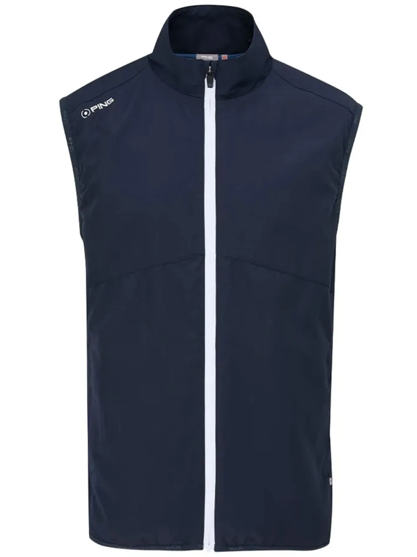 PING SensorWarm Ashbourne Full-Zip Vest - Navy/Stormcloud
