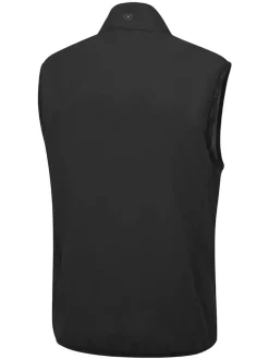 PING SensorWarm Ashbourne Full-Zip Vest - Black/Asphalt