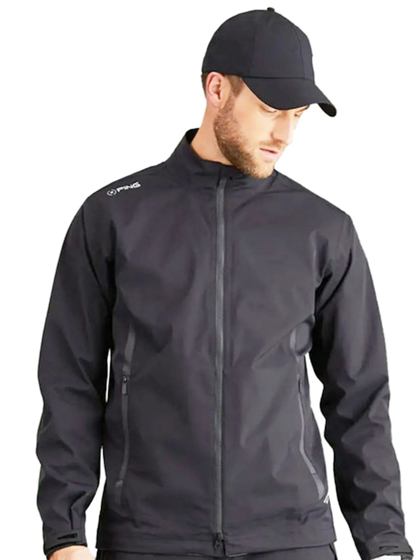 PING Taran 3L Waterproof Jacket - Black