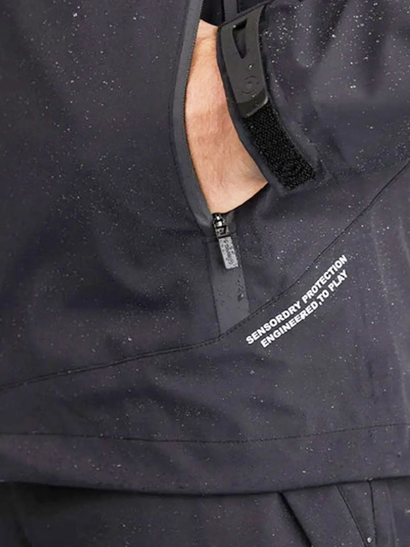 PING Taran 3L Waterproof Jacket - Black