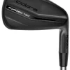 Cobra Pre-Owned Forged Tec 22 Black Steel Iron Set - LH - 4PW - Stiff